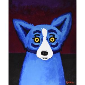Original - Purple Haze Night - Oil on Canvas