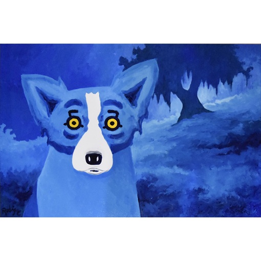 Original - Blue Hues - Oil on Canvas